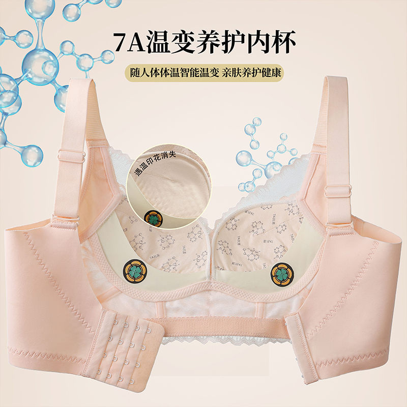 Luxurious Three-Dimensional Fl - Cotton Bra Everyday review and price